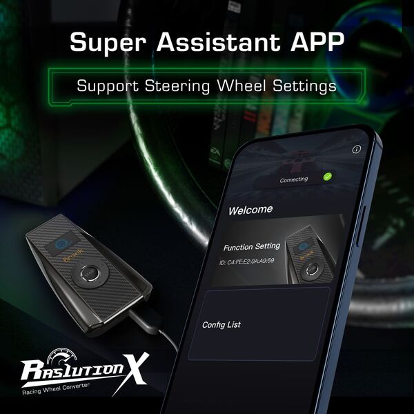 Brook Gaming Ras1ution X - Xbox series, One, 360 Sim-Racing Signal adapteri