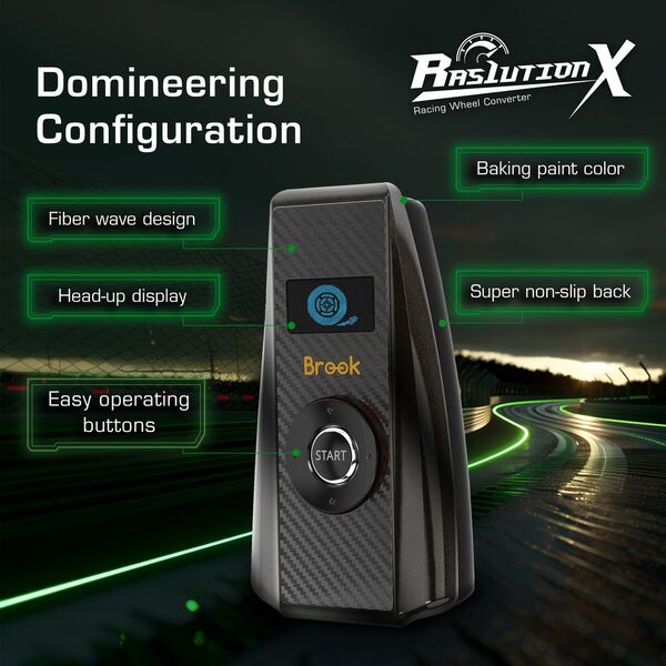 Brook Gaming Ras1ution X - Xbox series, One, 360 Sim-Racing Signal adapteri