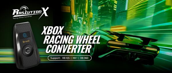 Brook Gaming Ras1ution X - Xbox series, One, 360 Sim-Racing Signal adapteri