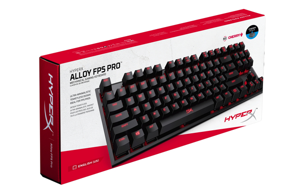 Kingston HyperX Alloy FPS Pro, Cherry MX Blue Mekaaninen Pelin&auml;pp&auml;imist&ouml;(US) Yhdysvaltain