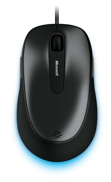 Microsoft Comfort 4500 Bluetrack - mus, Svart