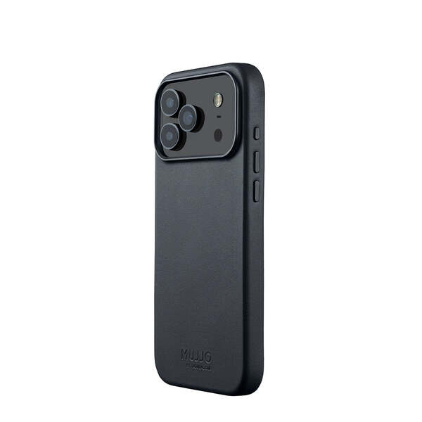 Mujjo MagSafe fodral f&ouml;r iPhone 17 Pro Max, Basalt