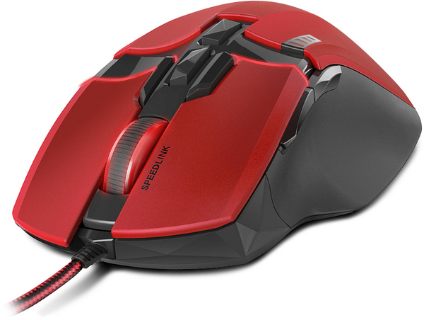 Speed Link Kudos Z-9 - Gaming mouse, red