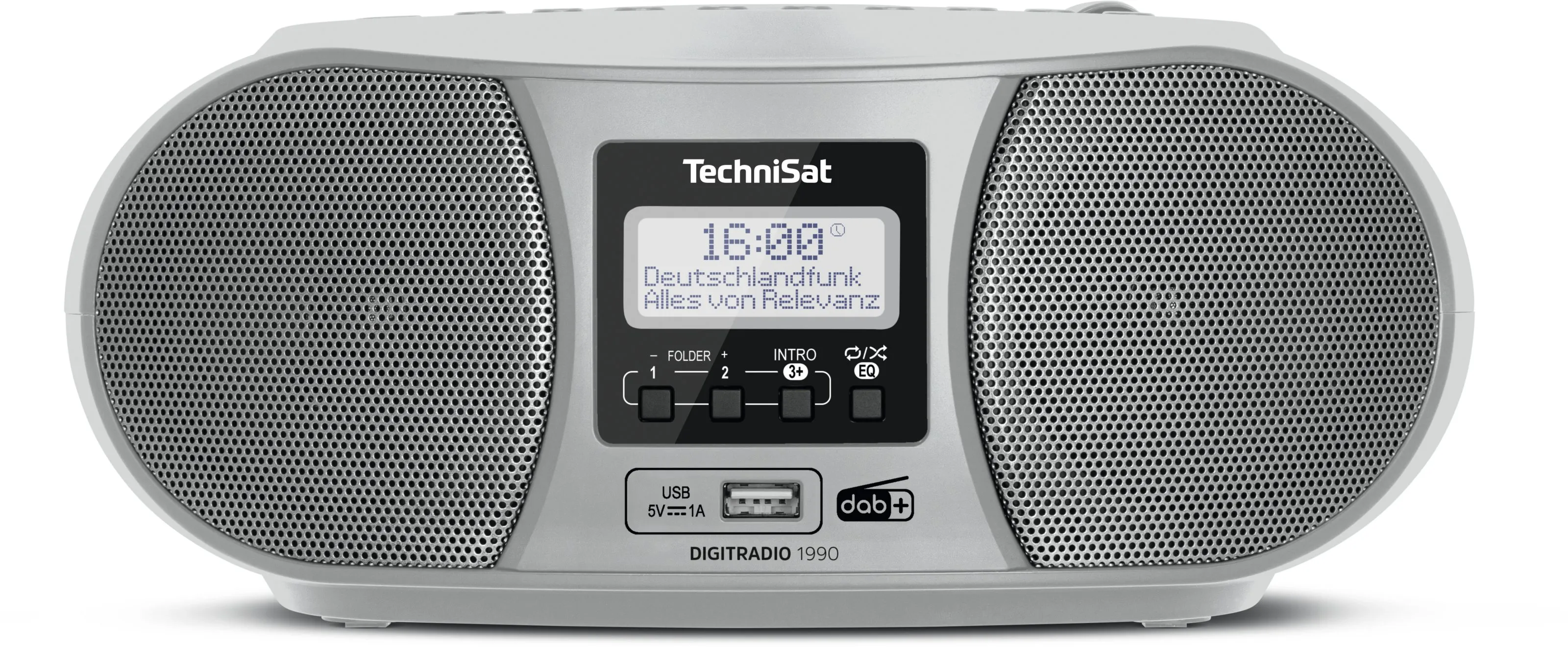 Digitradio 1990 Analog &amp; Digital 3 W Silver
