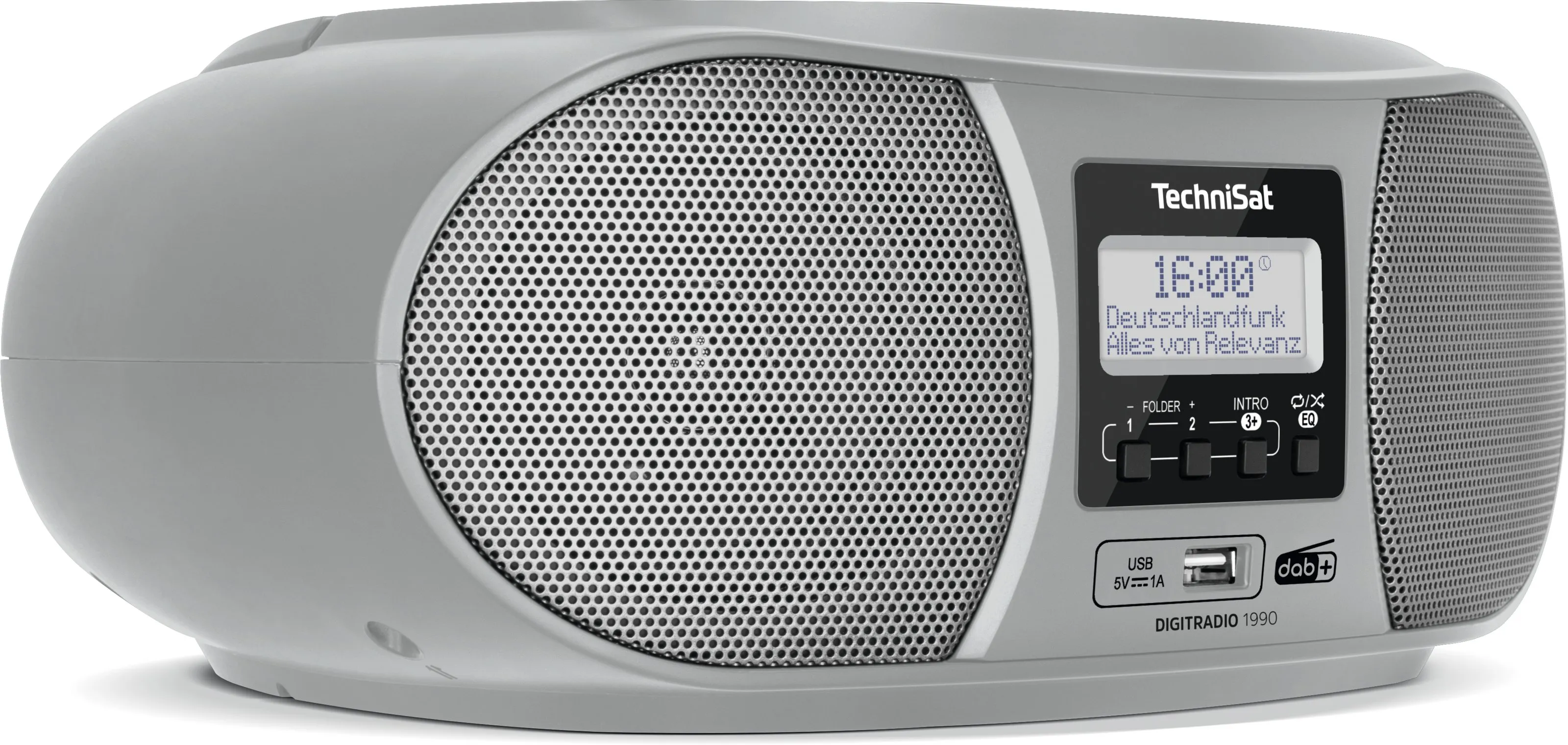 Digitradio 1990 Analog &amp; Digital 3 W Silver