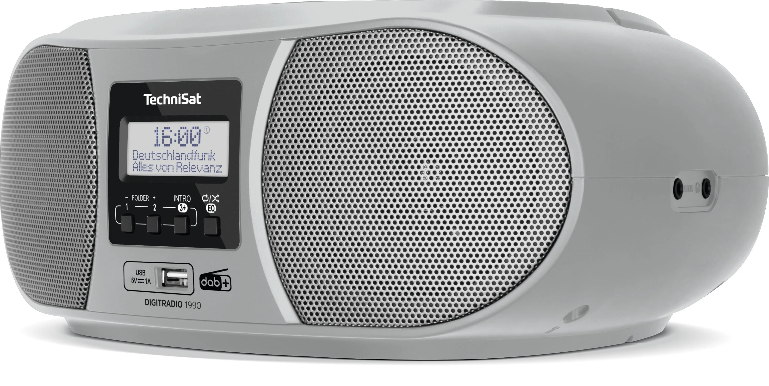 Digitradio 1990 Analog &amp; Digital 3 W Silver
