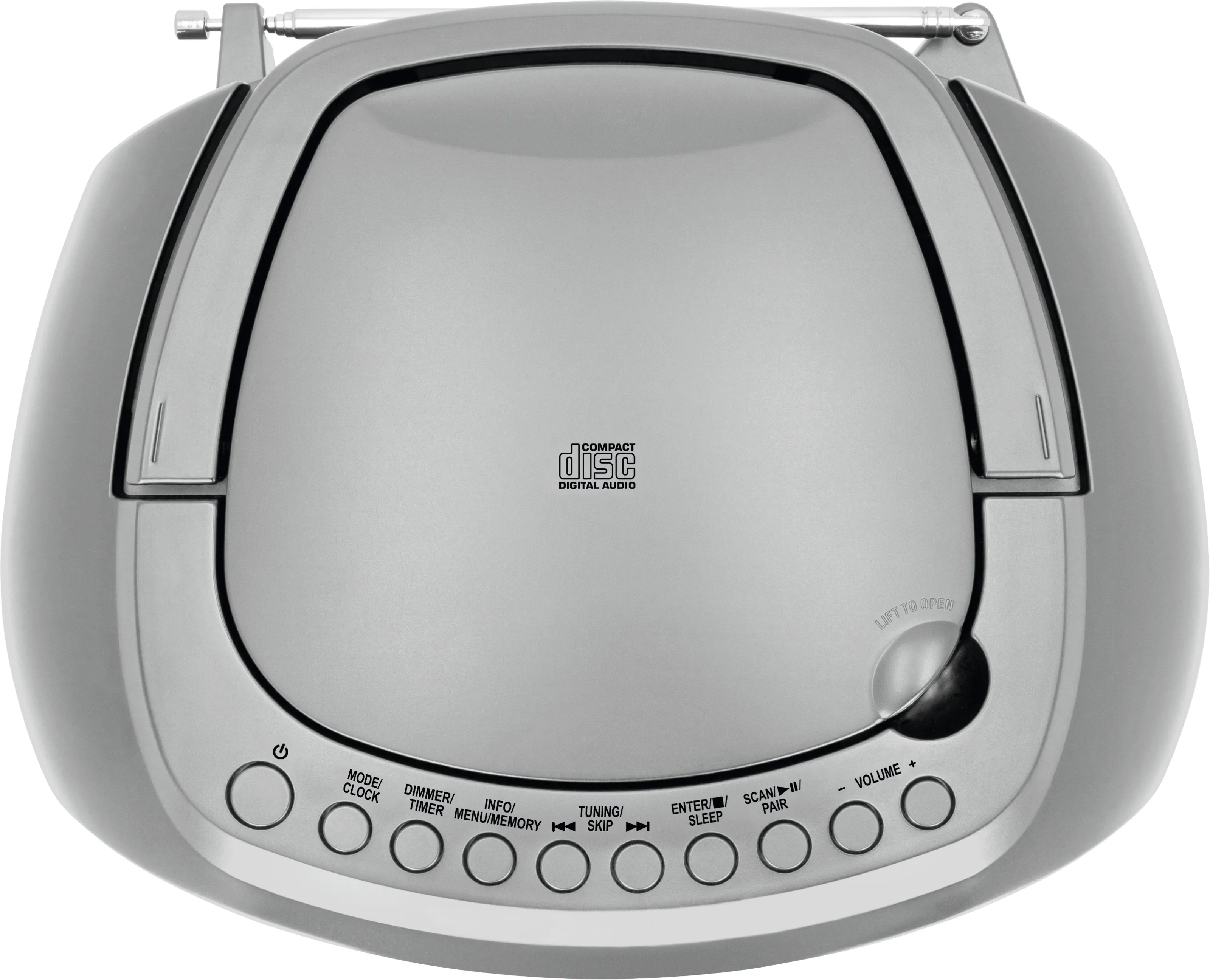 Digitradio 1990 Analog &amp; Digital 3 W Silver