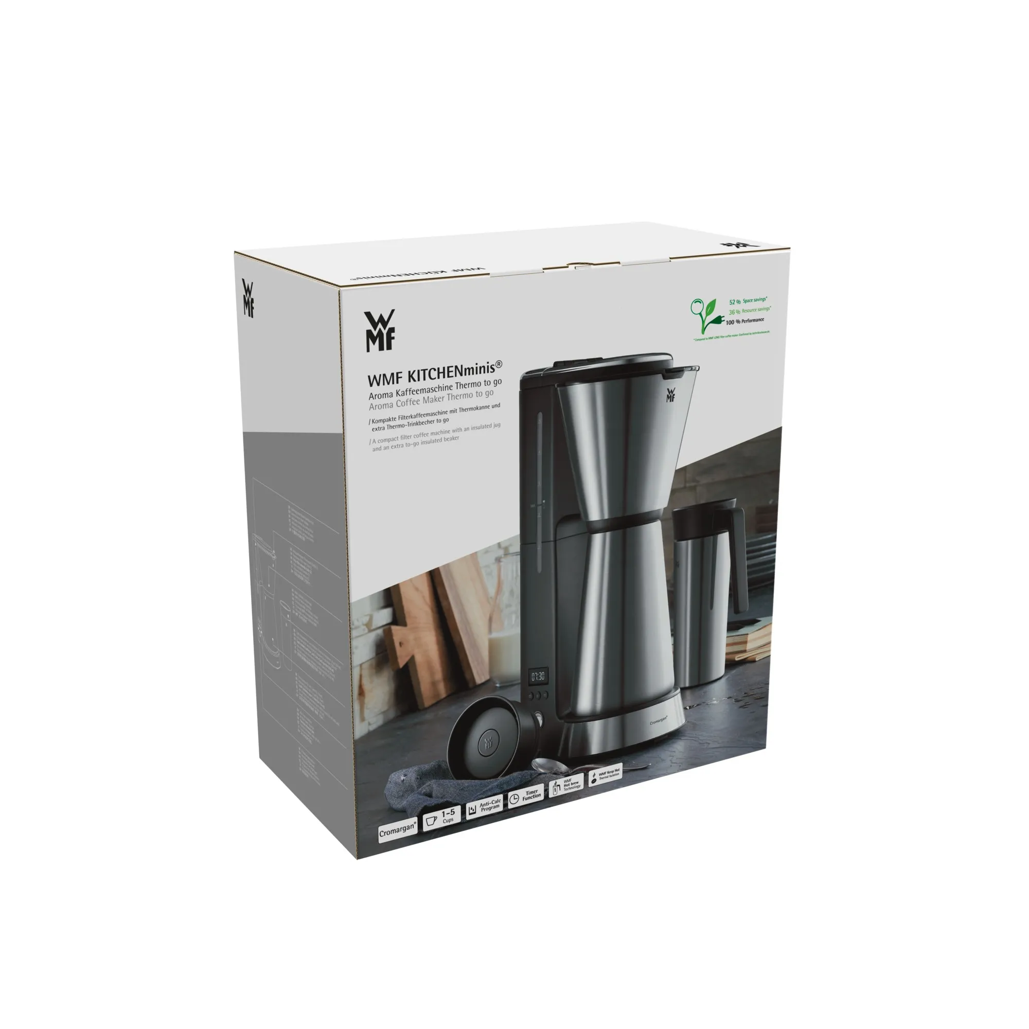WMF KITCHENminis Aroma Coffee Maker Thermo to go