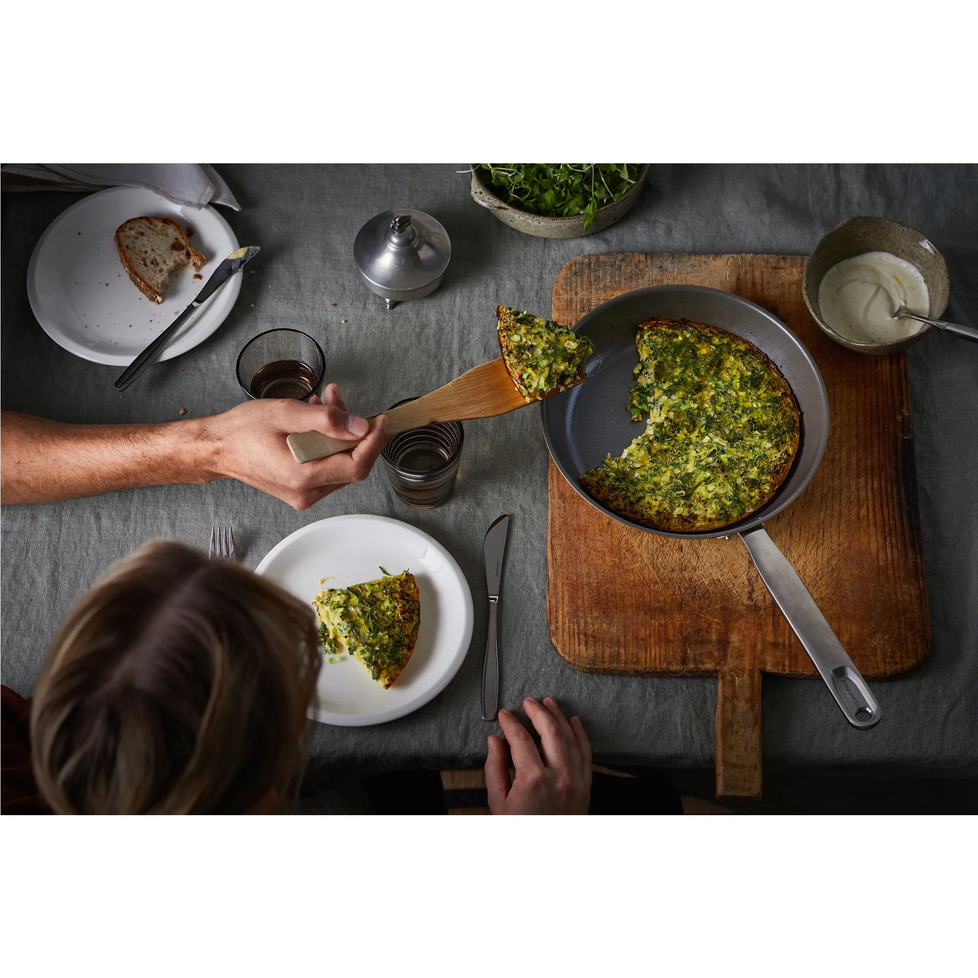 Fiskars All Steel - stekpanna, 24cm
