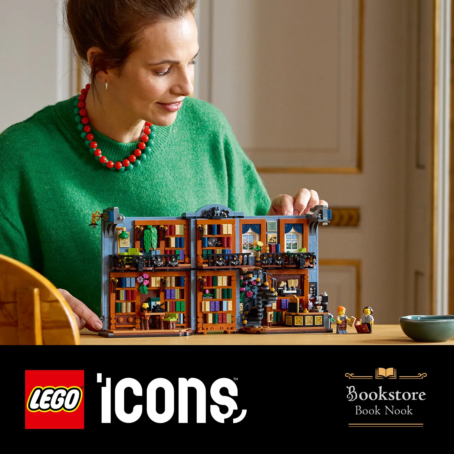 LEGO Icons Bookshop: Book Nook 11379