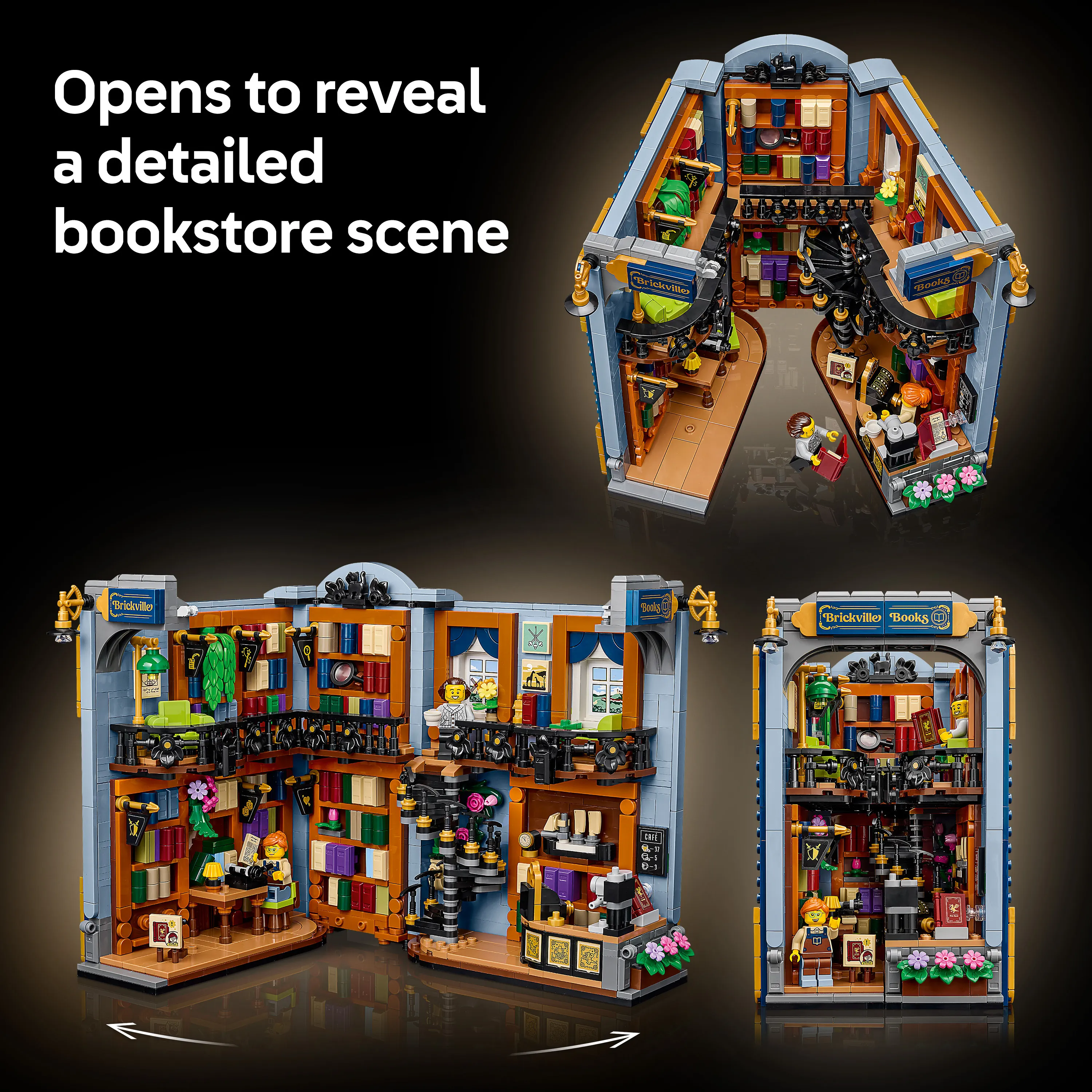 LEGO Icons Bookshop: Book Nook 11379
