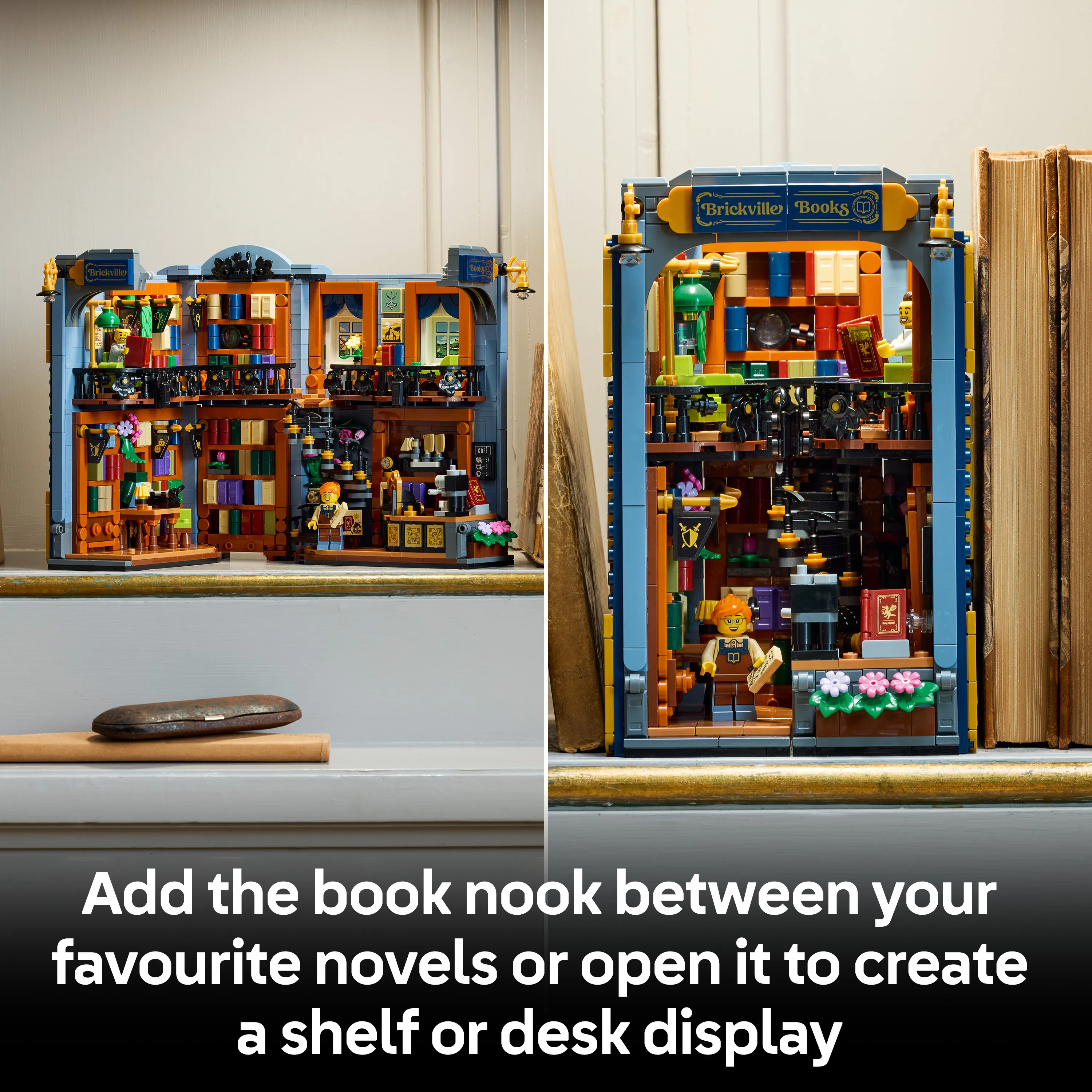 LEGO Icons Bookshop: Book Nook 11379