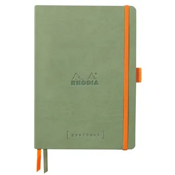 Rhodia Goalbook soft celadon  A5 dot ivory