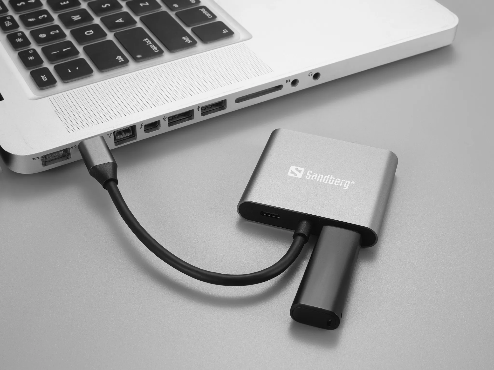 USB-C Dock 2xHDMI+USB+PD