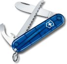 Victorinox My First Victorinox schweizerkniv, bl&aring; transparent, 84 millimeter