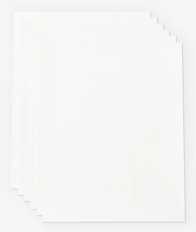 Cricut Joy Xtra Tulostettava Vinyyli A4, Valkoinen, 12-pack