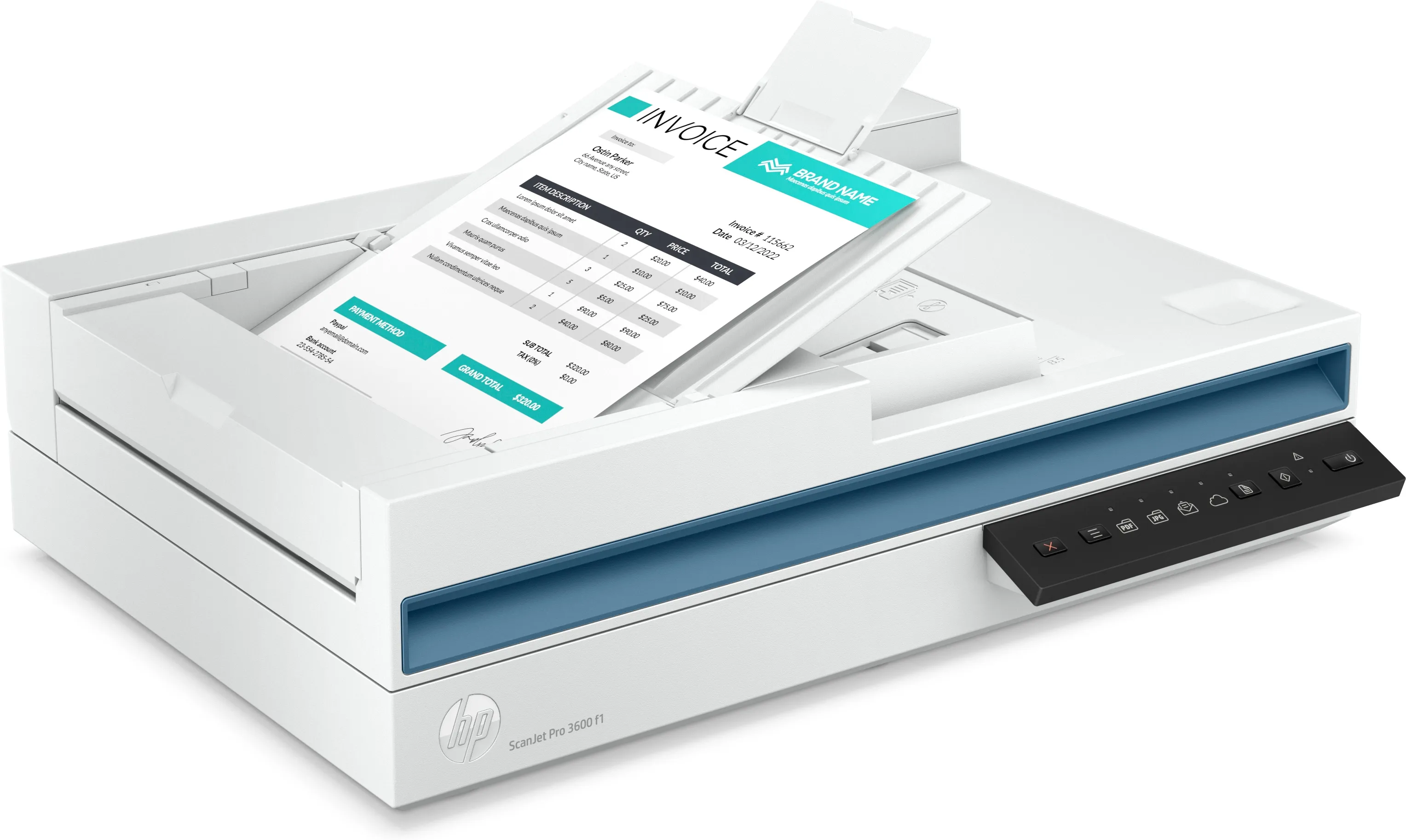 HP ScanJet Pro 3600 f1 Scanner