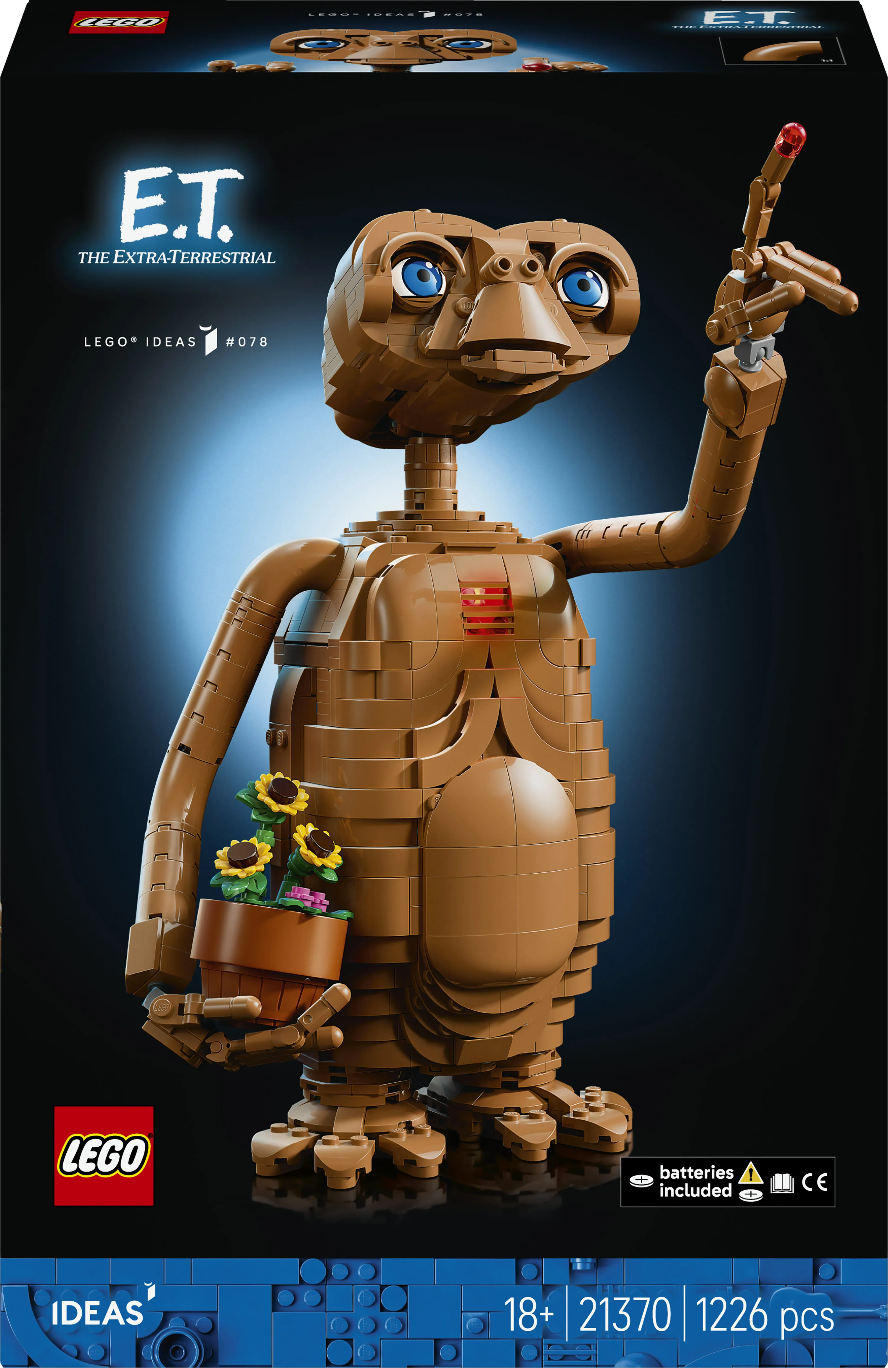 LEGO Ideas E.T. the Extra-Terrestrial 21370