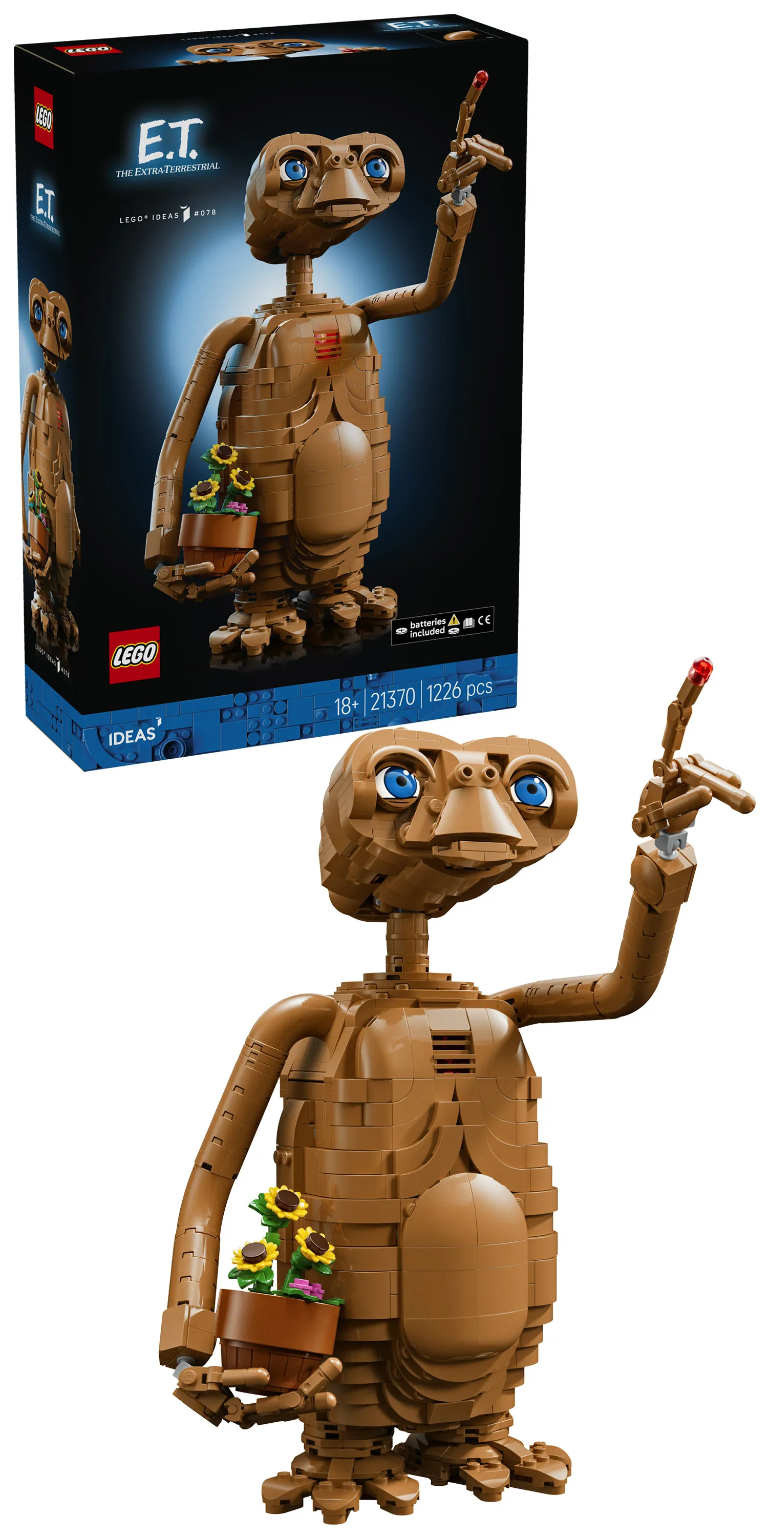 LEGO Ideas E.T. the Extra-Terrestrial 21370