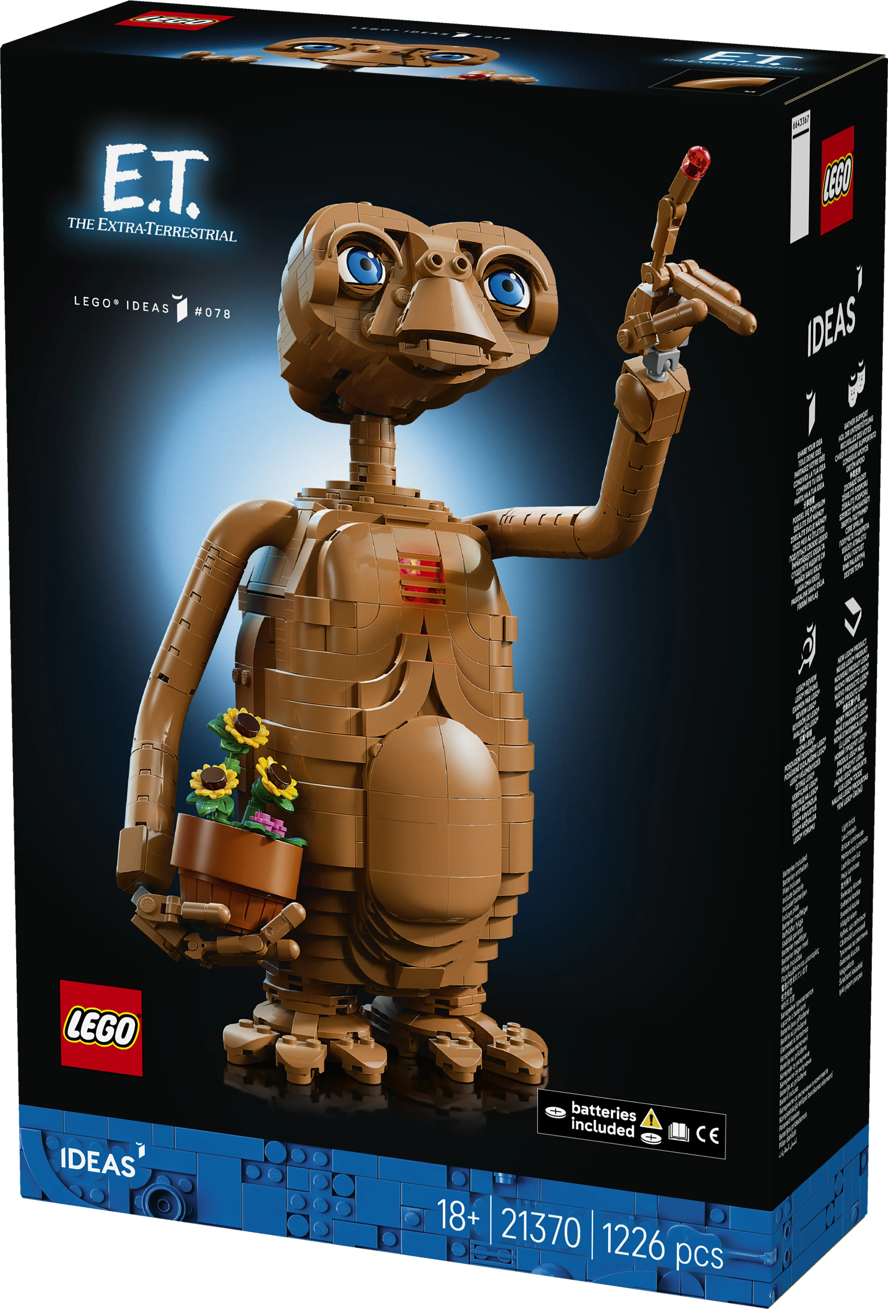 LEGO Ideas E.T. the Extra-Terrestrial 21370