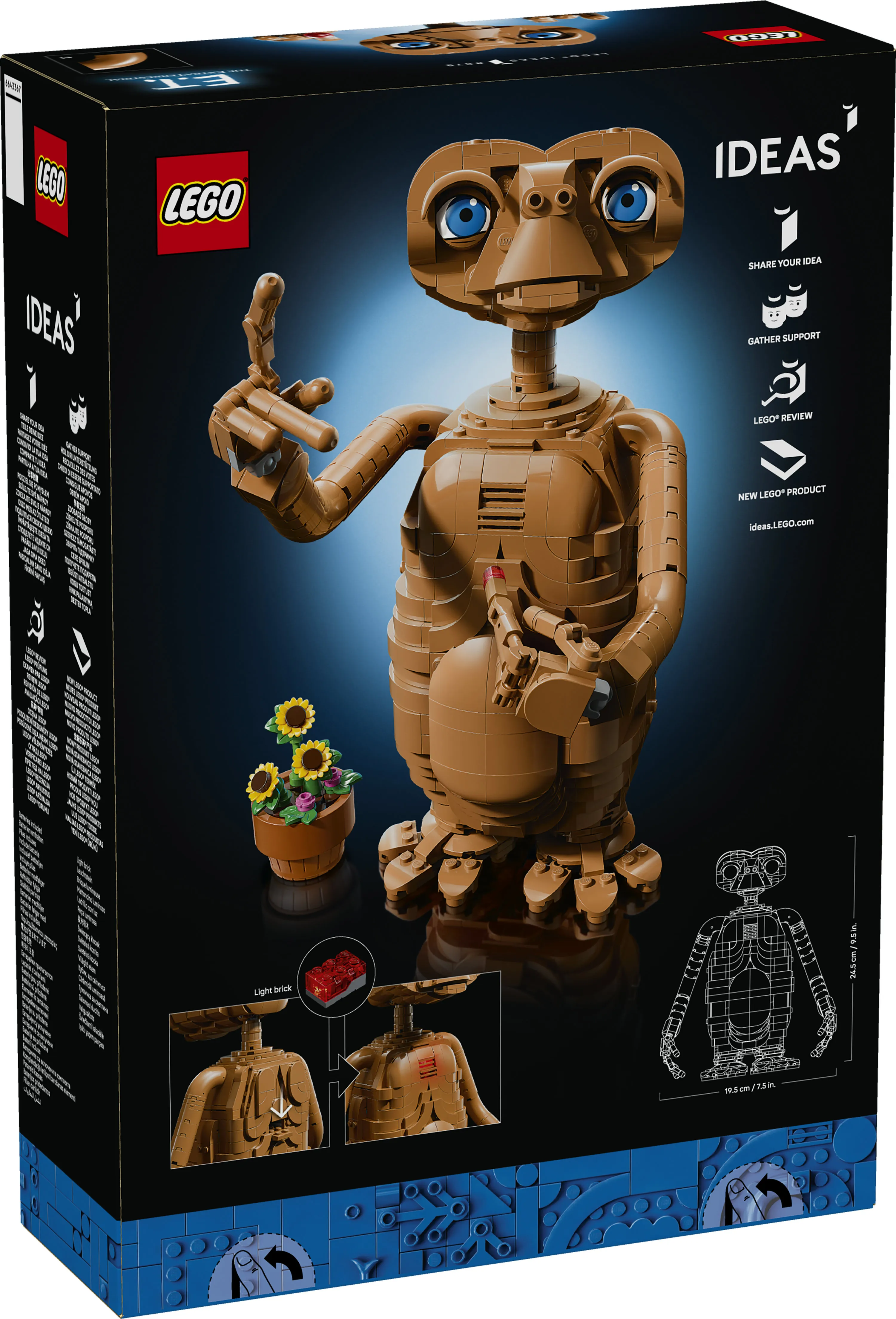 LEGO Ideas E.T. the Extra-Terrestrial 21370
