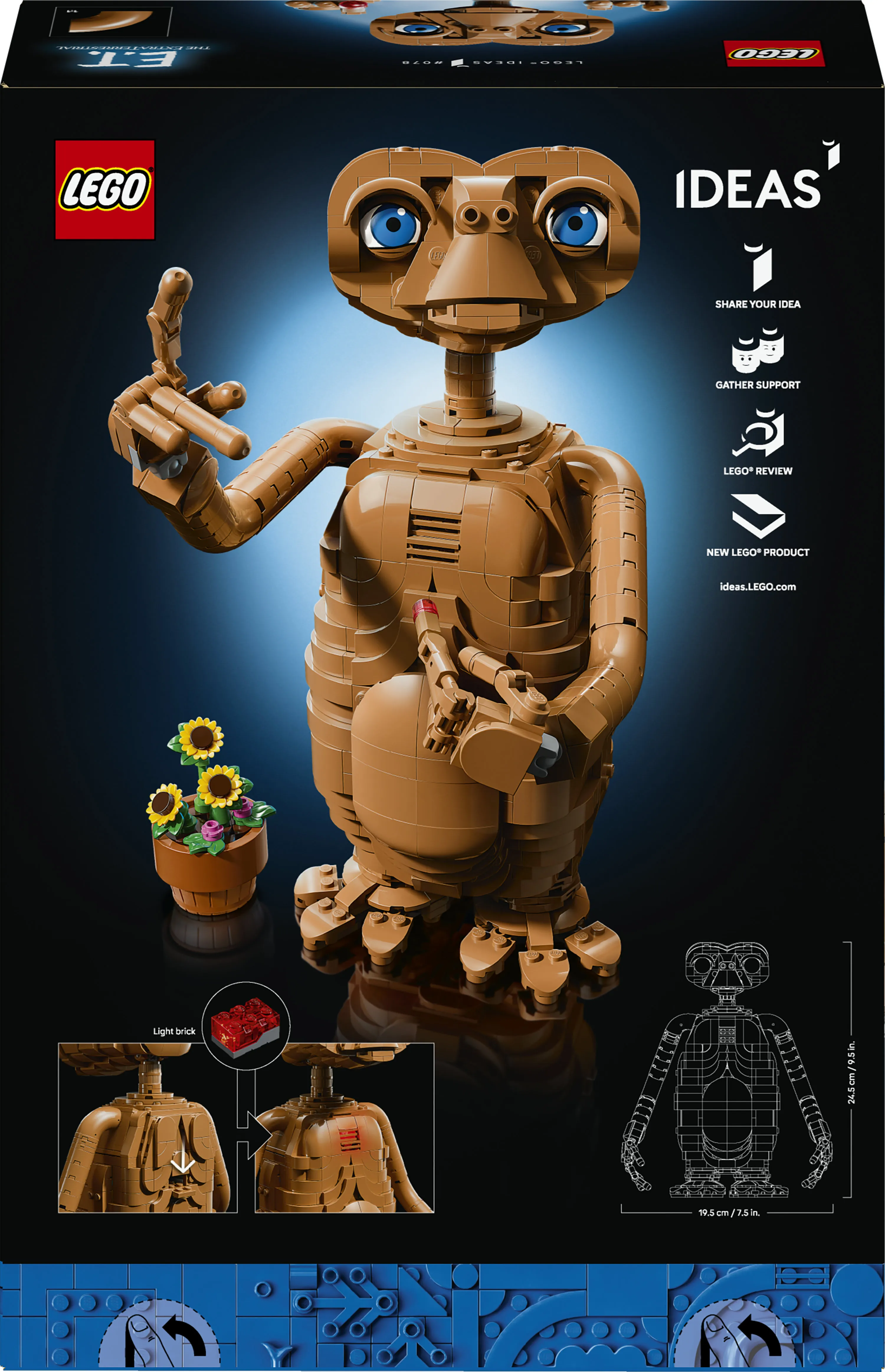 LEGO Ideas E.T. the Extra-Terrestrial 21370
