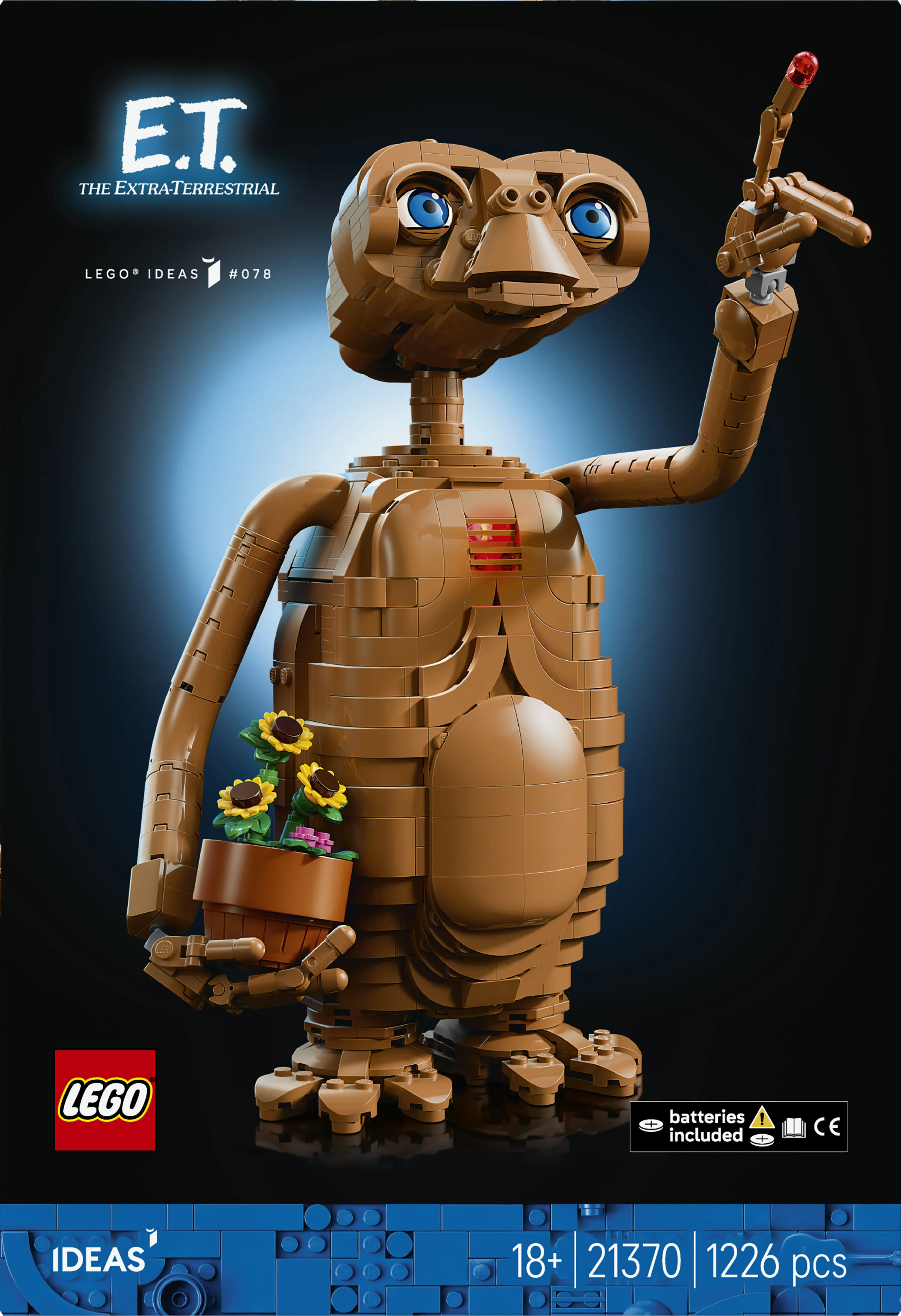 LEGO Ideas E.T. the Extra-Terrestrial 21370