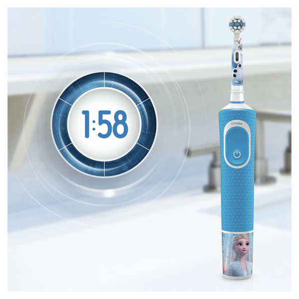 Oral-B Vitality Kids Frozen - eltandborste, bl&aring;