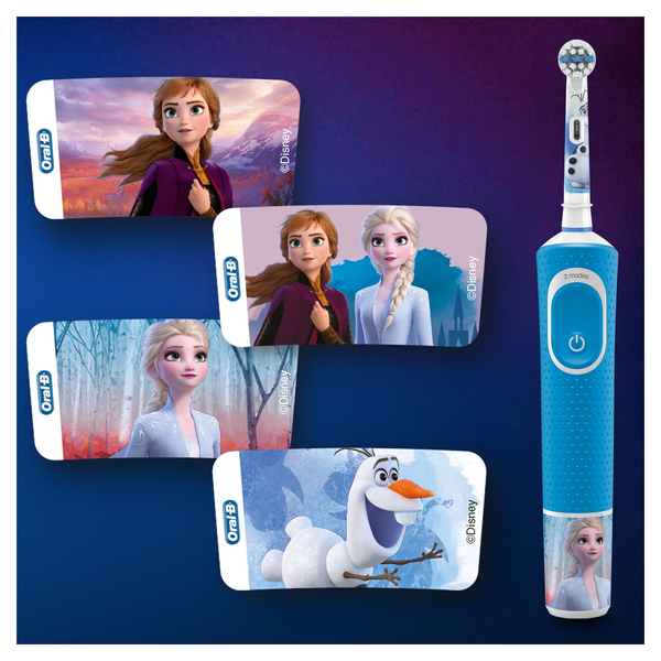 Oral-B Vitality Kids Frozen -s&auml;hk&ouml;hammasharja, sininen