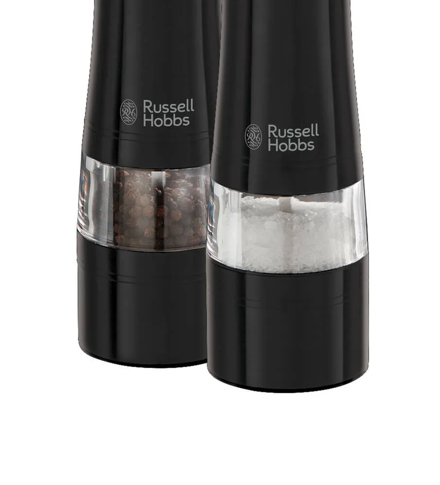 Russell Hobbs -suola- ja pippurimylly, musta