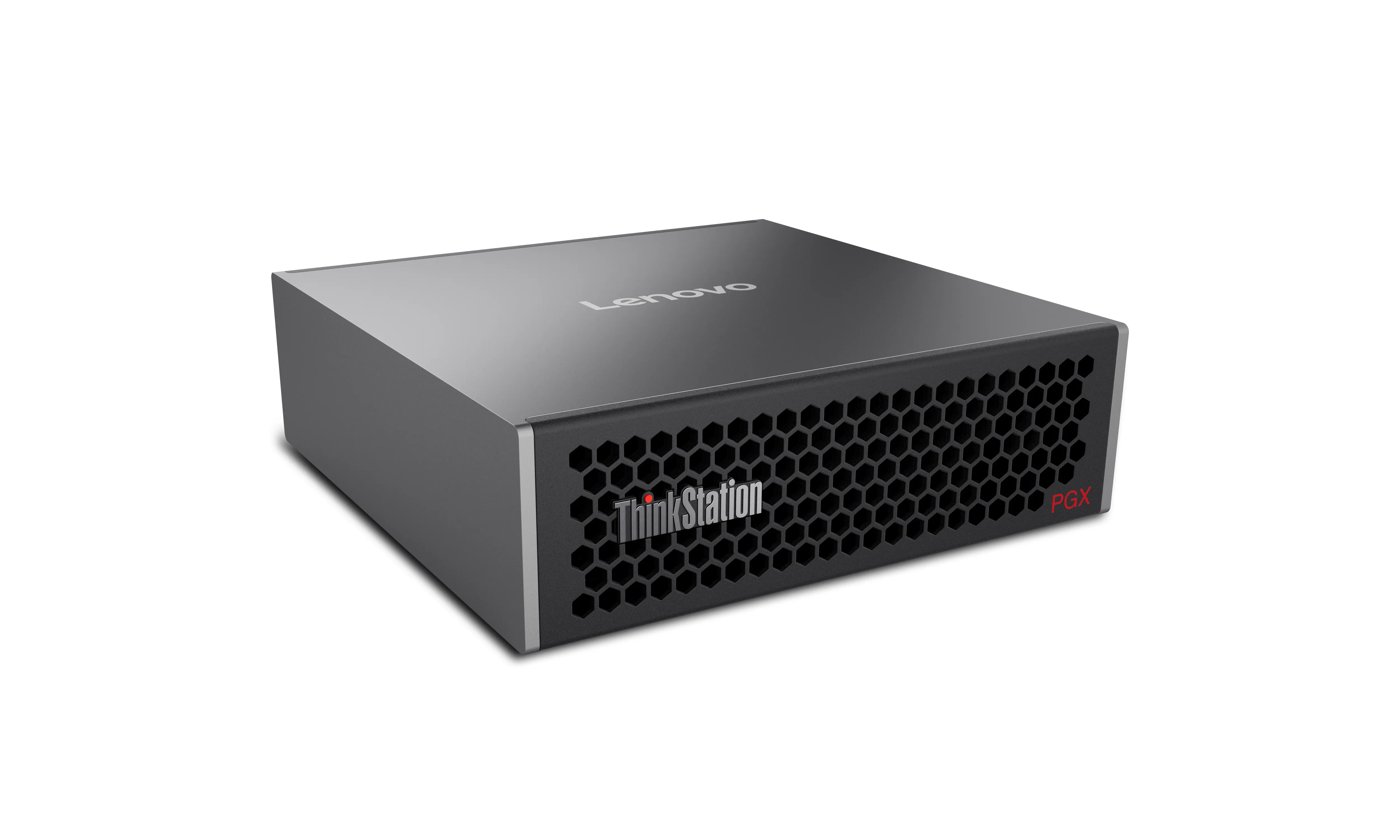 Lenovo ThinkStation PGX NVIDIA GB10 Grace Blackwell Superchip, 128GB, 2TB, NVIDIA Blackwell Architecture, NVIDIA DGX OS Workstation, Mini-tower, Black
