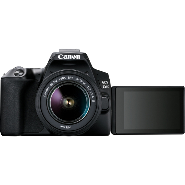 CANON CAMERA EOS 250D BK 18-55 S+50 1.8S