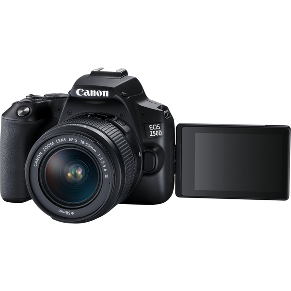 CANON CAMERA EOS 250D BK 18-55 S+50 1.8S