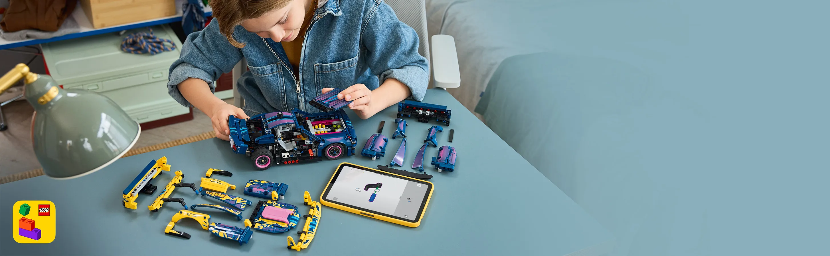 LEGO Technic Custom-autotalli Ford Mustang GT 42236