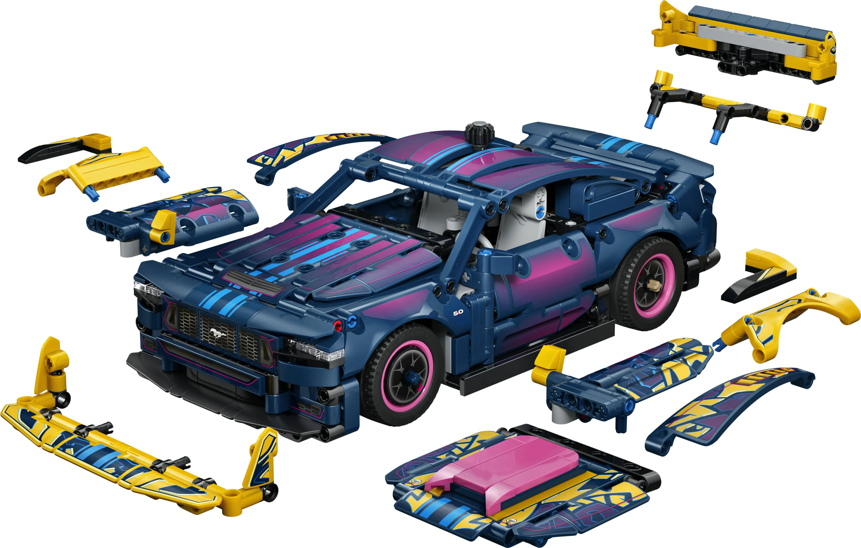 LEGO Technic Custom-autotalli Ford Mustang GT 42236