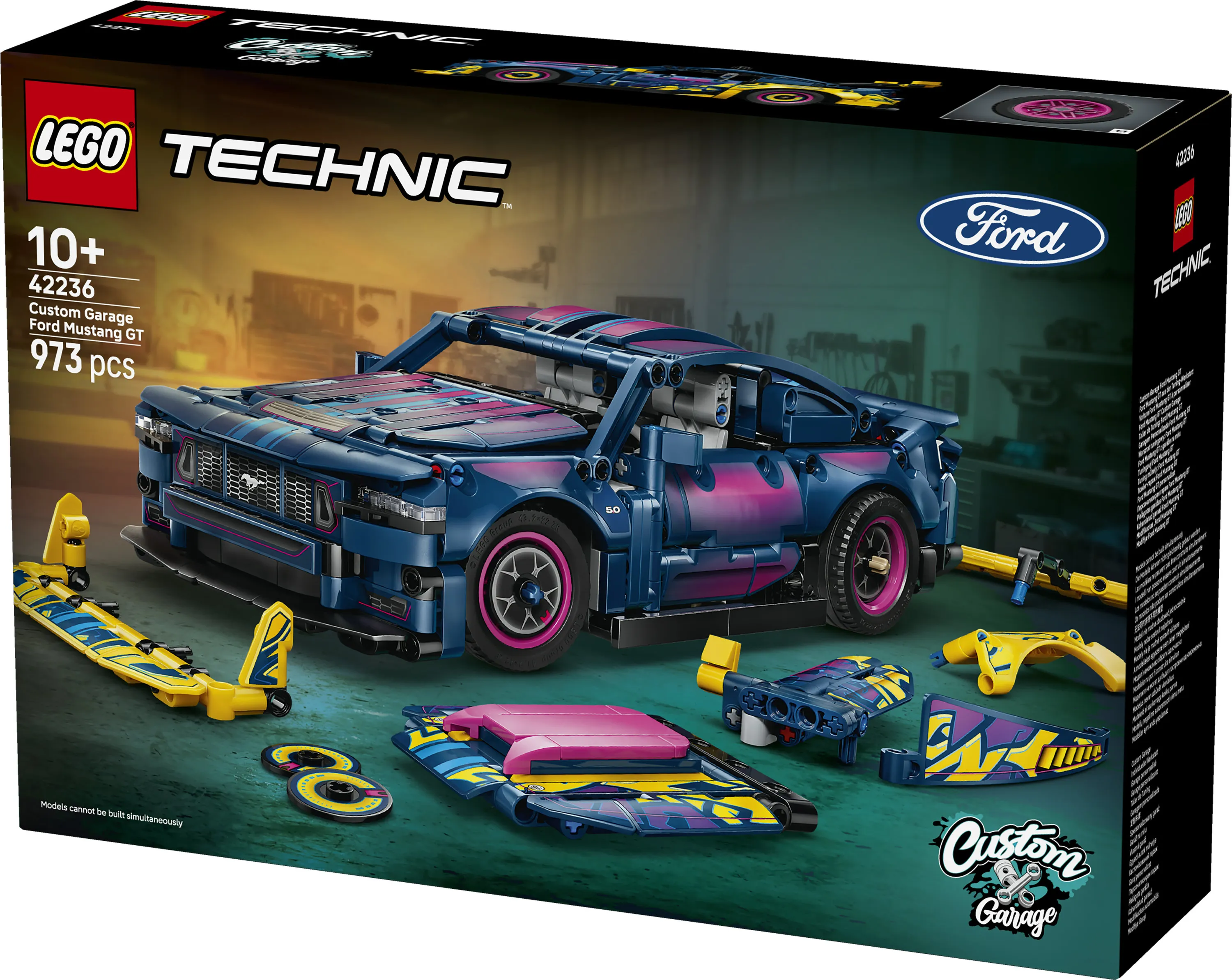 LEGO Technic Custom-autotalli Ford Mustang GT 42236
