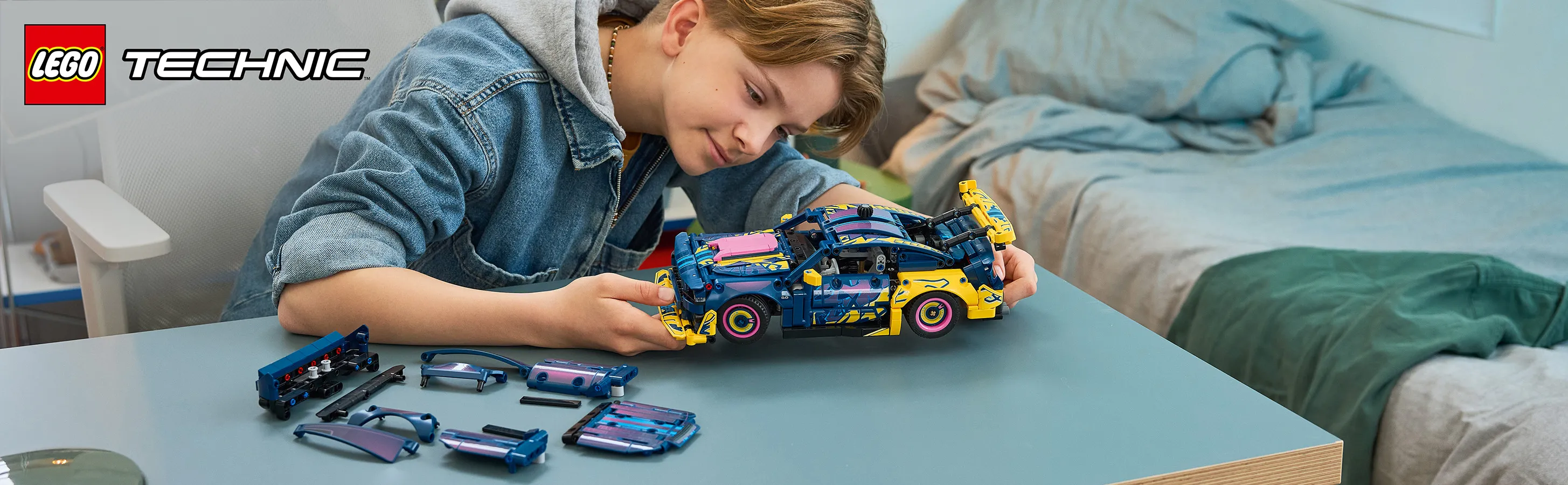 LEGO Technic Custom-autotalli Ford Mustang GT 42236