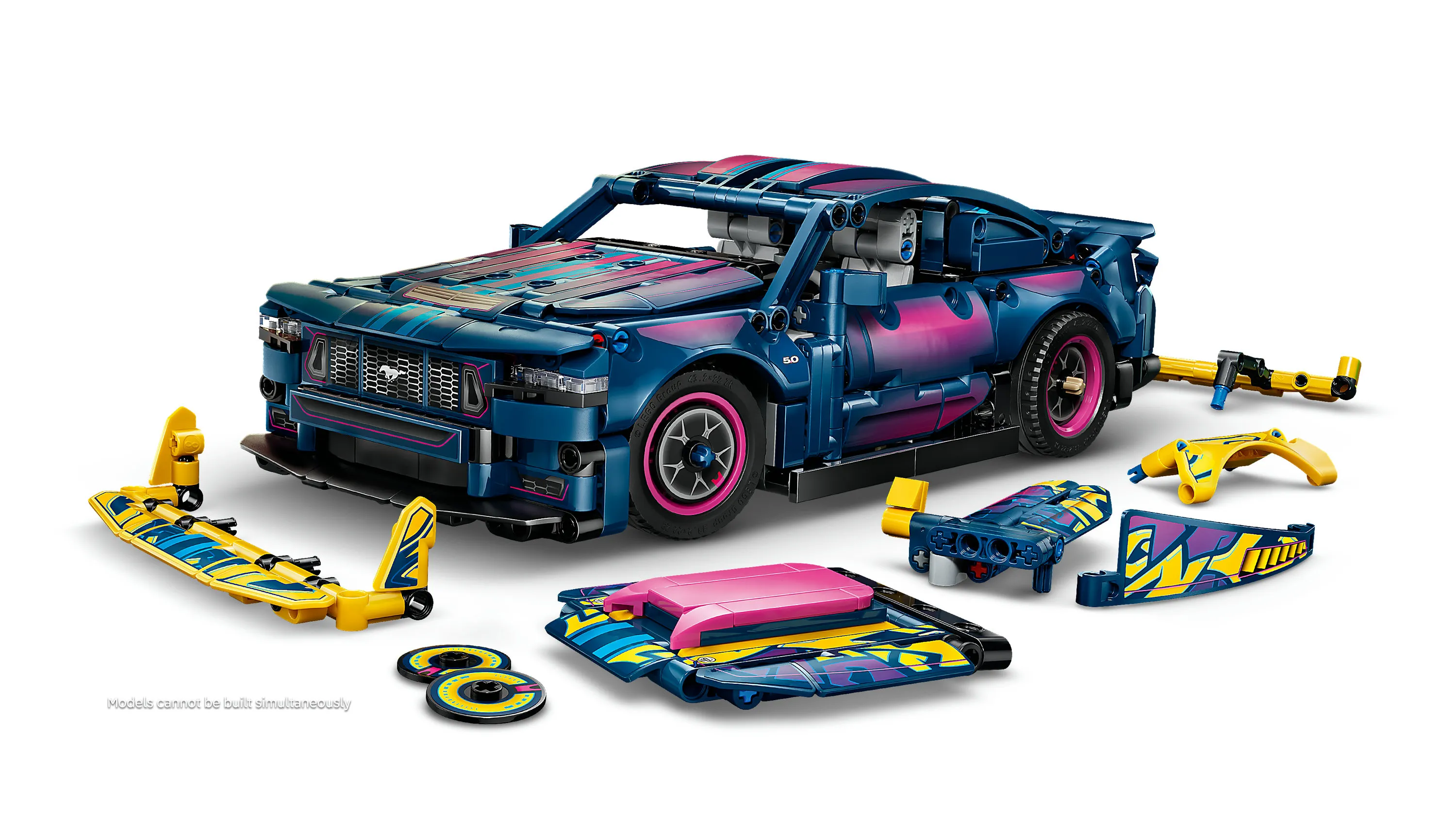 LEGO Technic Custom-autotalli Ford Mustang GT 42236