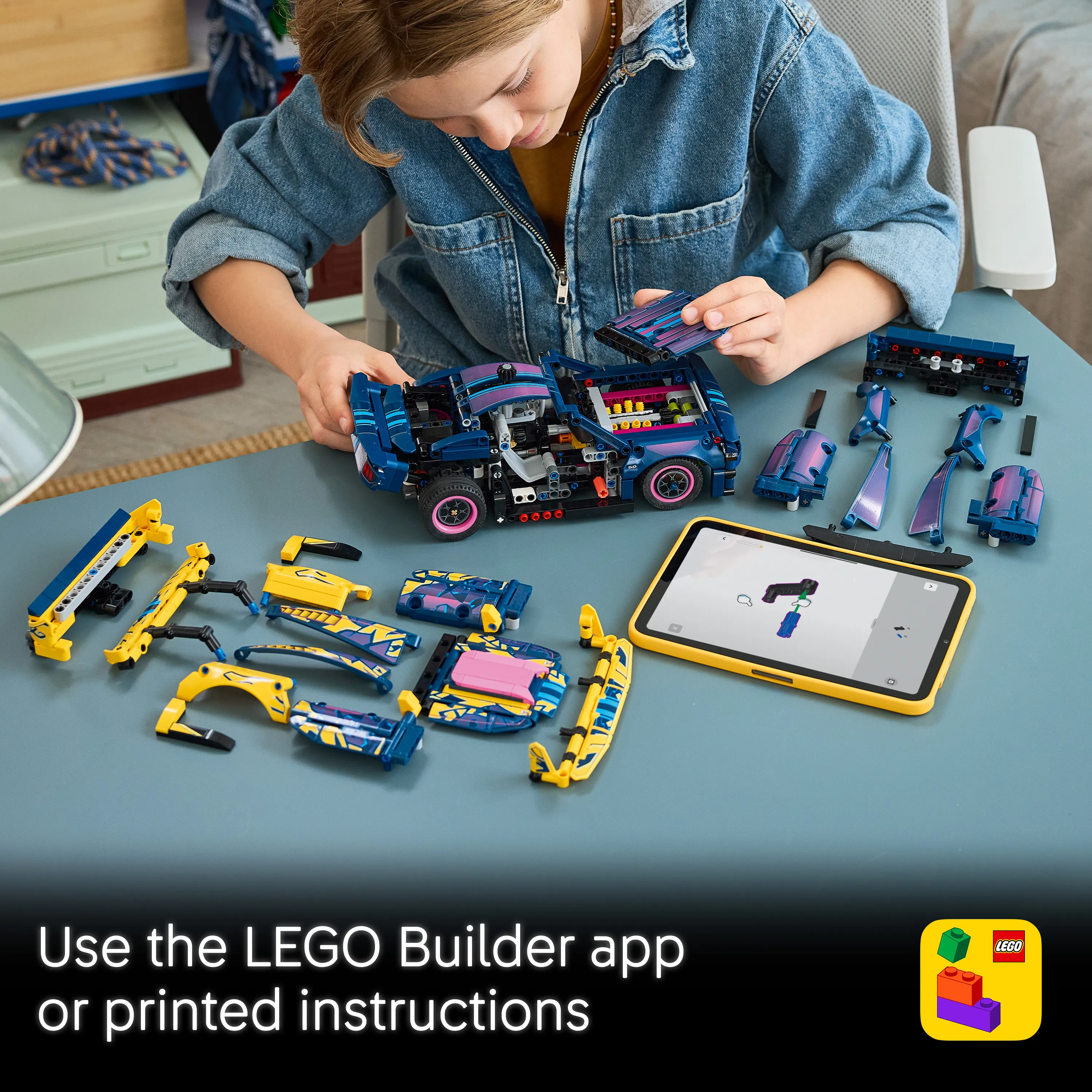 LEGO Technic Custom-autotalli Ford Mustang GT 42236