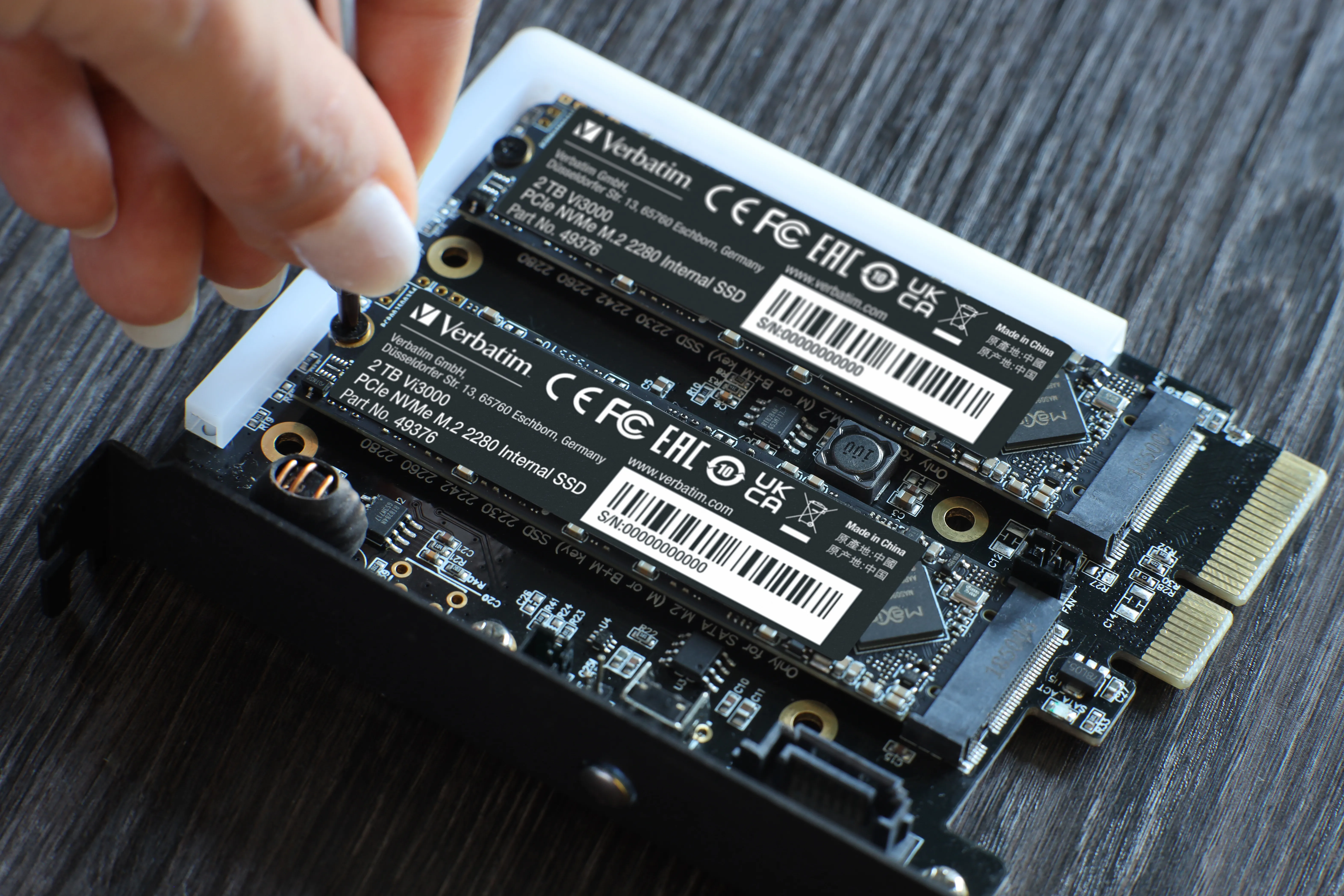 Verbatim Vi3000 PCIe NVMe M.2 SSD 2TB 2 TB, PCIe 3.0, M.2 - SSD