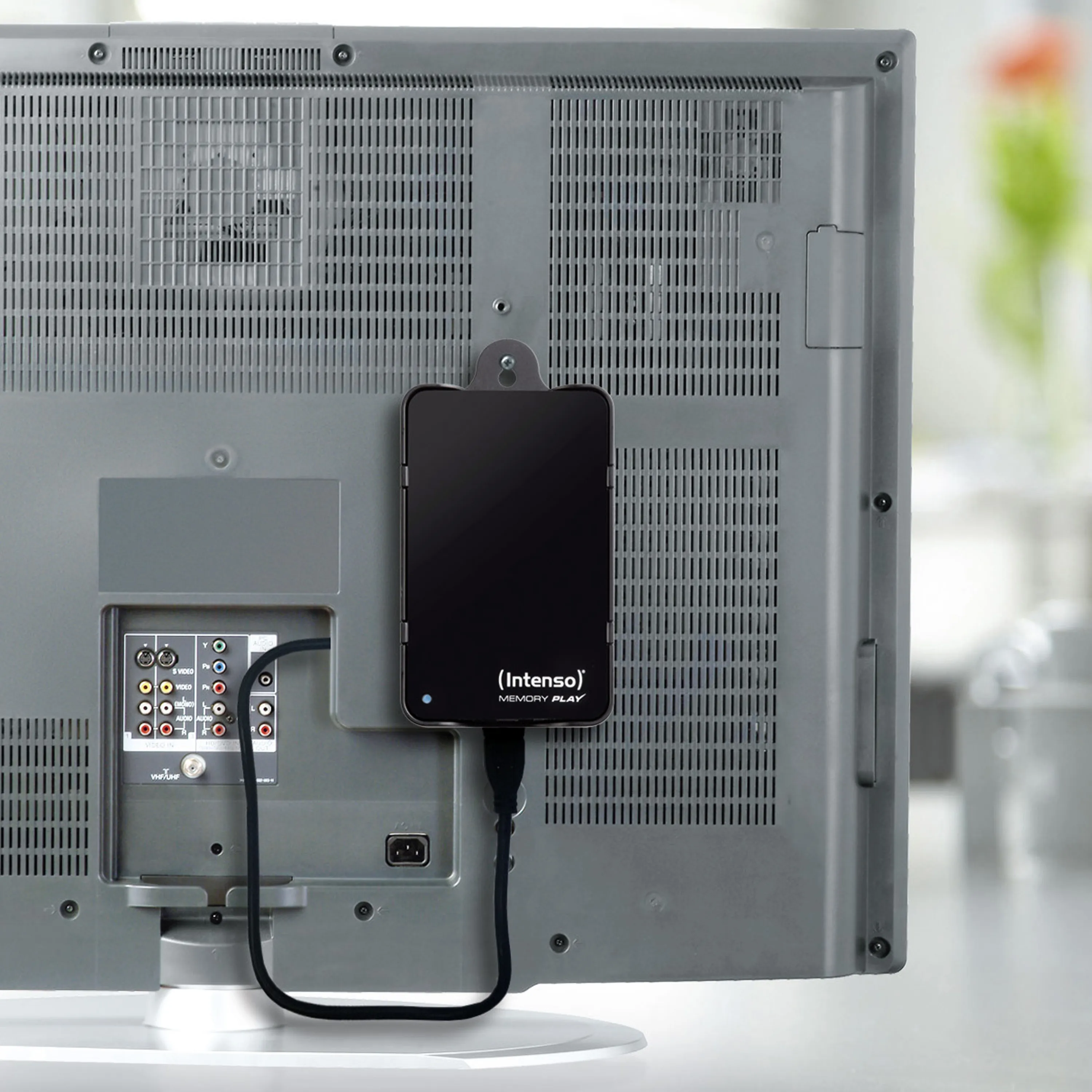 Intenso Memory Play 2 TB extern HDD med USB, svart