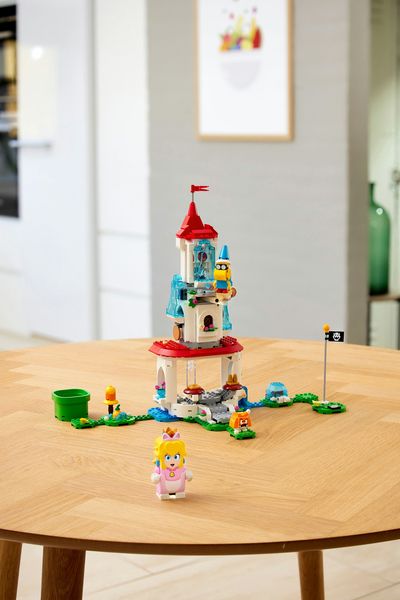 Lego Super Mario Cat Peach Suit and Frozen Tower Expansion Set 71407