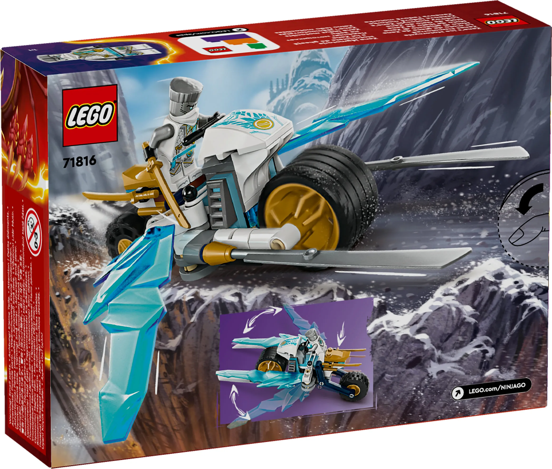 LEGO NINJAGO Zane's Ice Motorcycle 71816