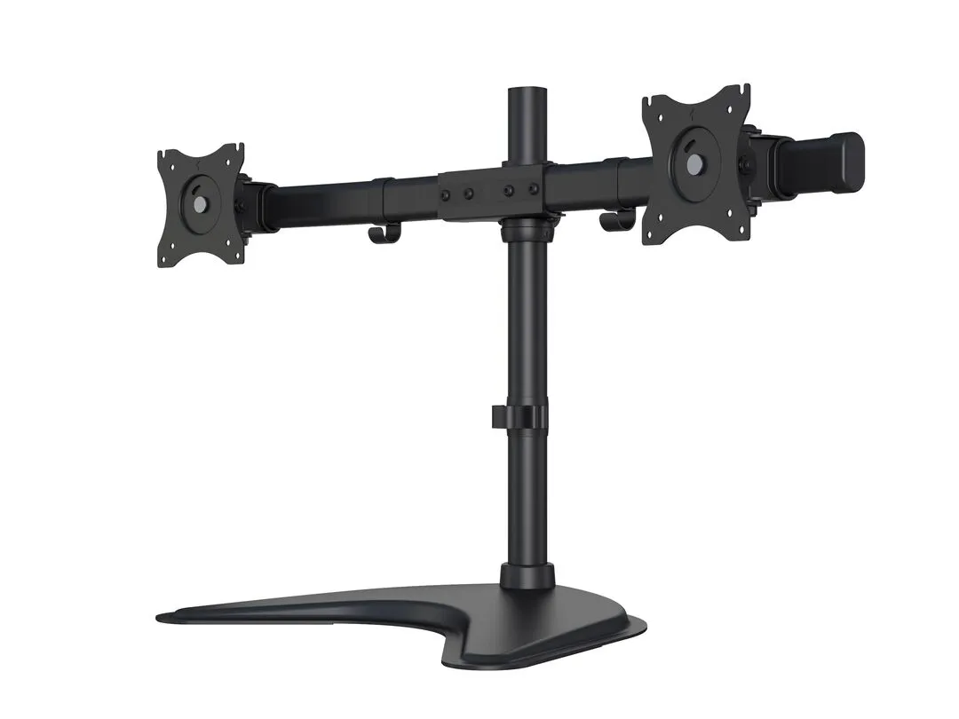 Multibrackets M Deskstand Basic Dual, -monitor arm, black, 15&quot;-27&quot;, 10kg