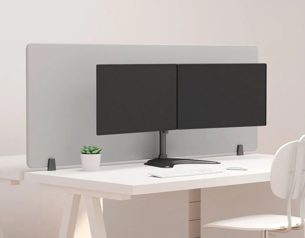 Multibrackets M Deskstand Basic Dual, -monitor arm, black, 15&quot;-27&quot;, 10kg
