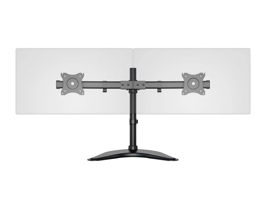 Multibrackets M Deskstand Basic Dual, -monitor arm, black, 15&quot;-27&quot;, 10kg