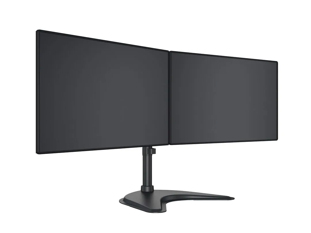Multibrackets M Deskstand Basic Dual, -monitor arm, black, 15&quot;-27&quot;, 10kg