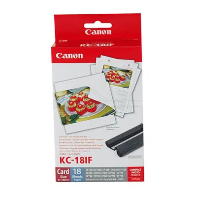 CANON KC-18IF paper +cartridge stickerpaper for CP-100