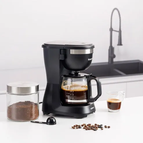 Taurus Verona Inox - coffee maker, black, 6 cups