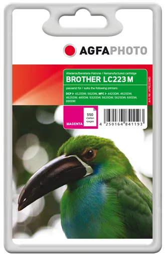 AGFAPHOTO APB223MD -mustekasetti, magenta
